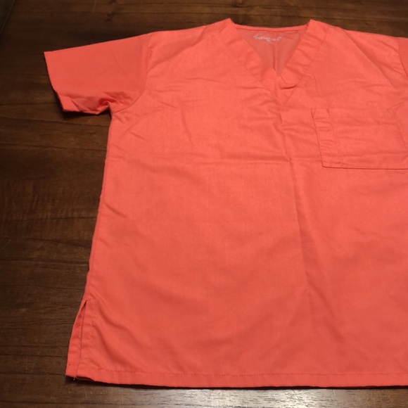 UA Men’s Unisex Scrub Top Extra Small - Picture 7 of 12